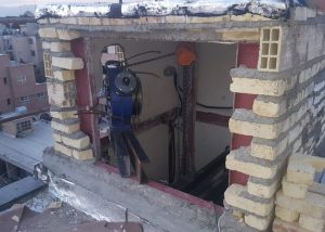 آسانسور آقای ابراهیمی فرشادی