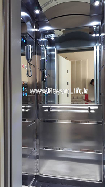 آسانسور هیدرولیک نیمه اتوماتیک ساختمان مسکونی بانکی