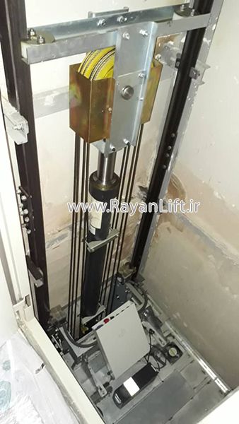 آسانسور هیدرولیک نیمه اتوماتیک ساختمان مسکونی بانکی